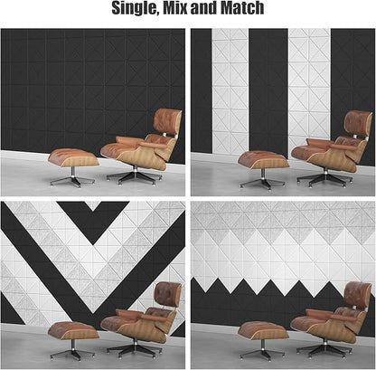 Sonicism 12 Pack X-Lined Acoustic Panels - Image 2