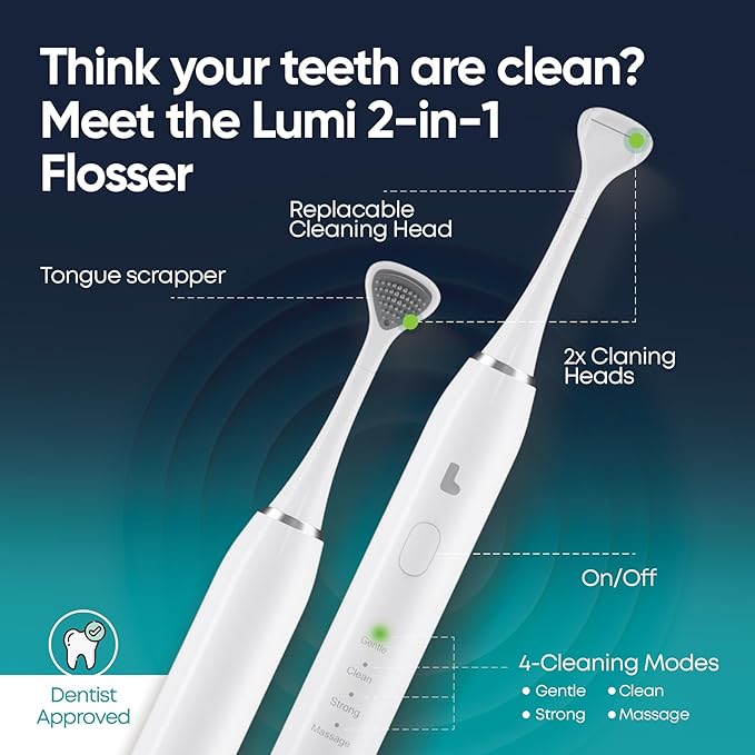 Lumi Electric Flosser | 2 in 1 Electric Flosser - Image 3