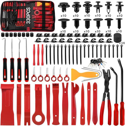 Trim Removal Tool Kit 330Pcs Car Removal Tool Kit Pry Tool Set Auto Clip Pliers by Eaukar