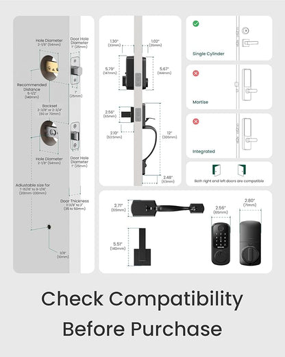 DESLOC B200 Keyless Entry Door Lock - Image 6