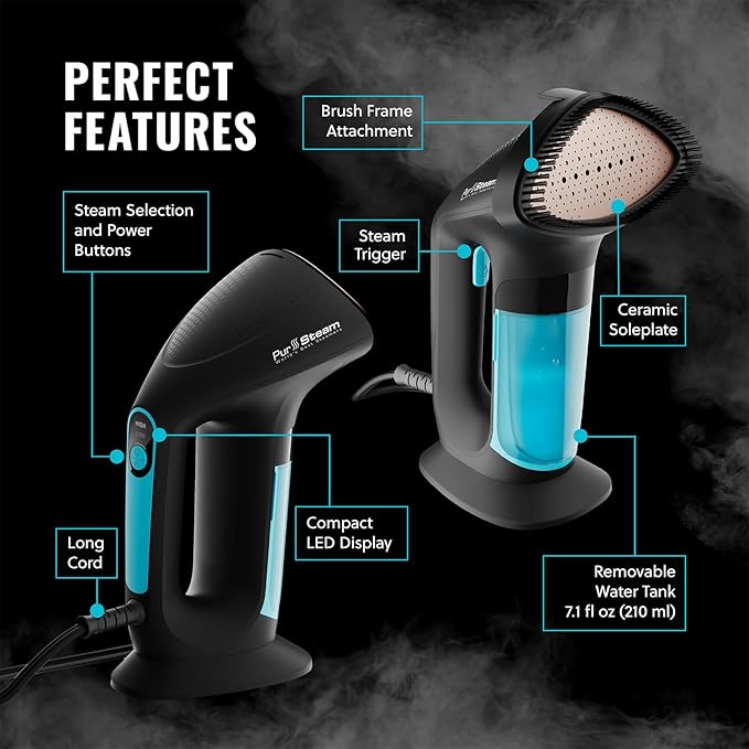PurSteam SteamPulse Pro Handheld Steamer - Image 8