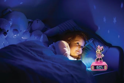LEXiBOOK, Disney Minnie, Minnie Nightlight Alarm Clock, Sounds and Melodies - Image 6