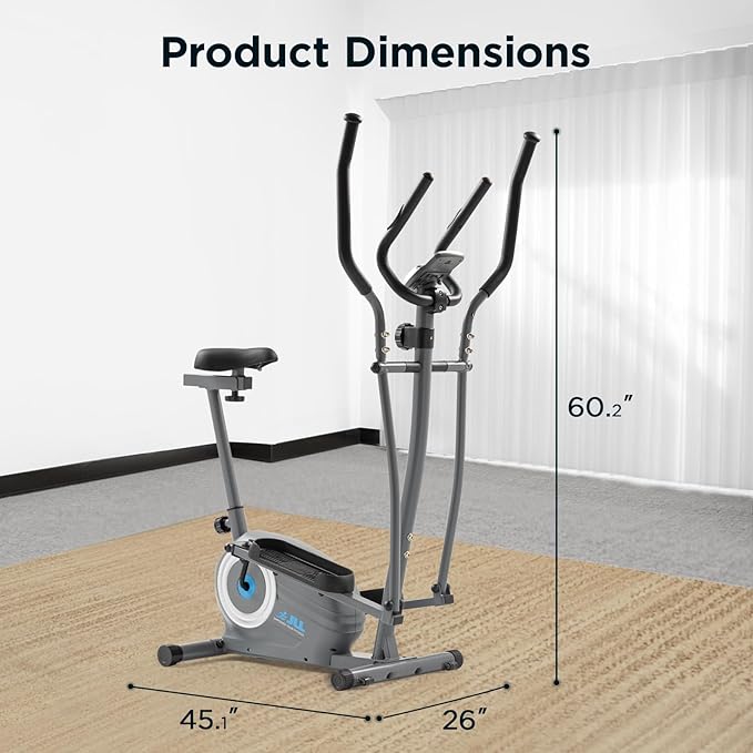 JLL Smart Upright Elliptical & Full-Body Cross Trainer – Compact, Low-Impact - Image 7