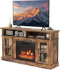 SIMOE Fireplace TV Stand with 23 Inch Fireplace, Electric TV Console by SIMOE