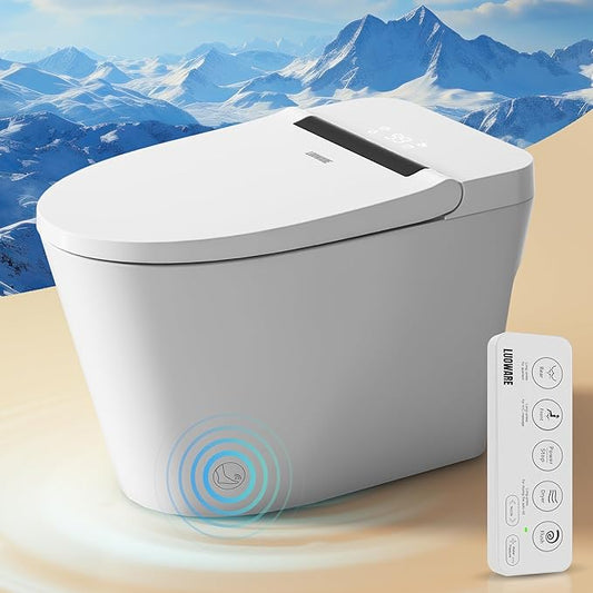 Luoware Smart Toilet with Bidet Built in, Luxury One Piece Elongated Bidet by LUOWARE