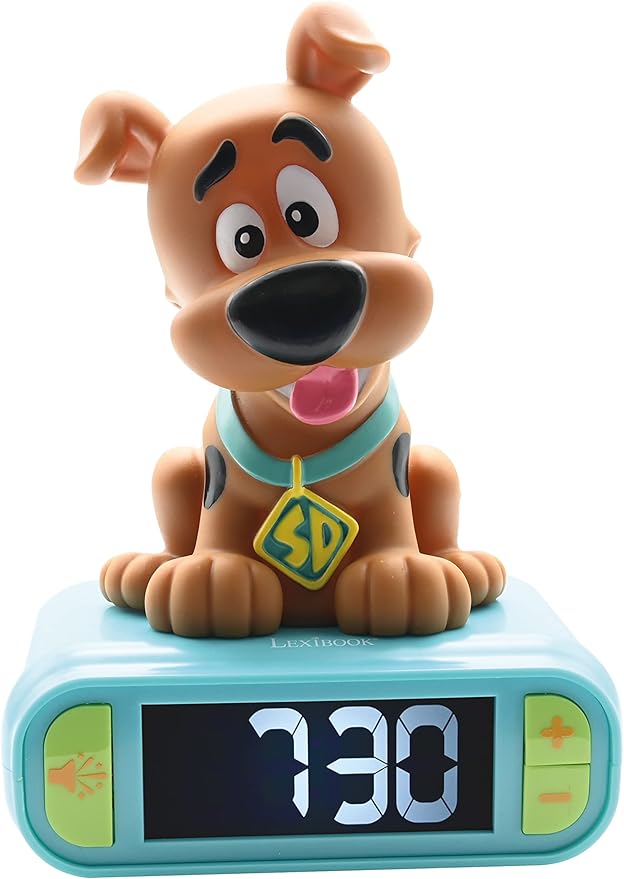LEXiBOOK - Scooby-Doo Digital Alarm Clock by Lexibook