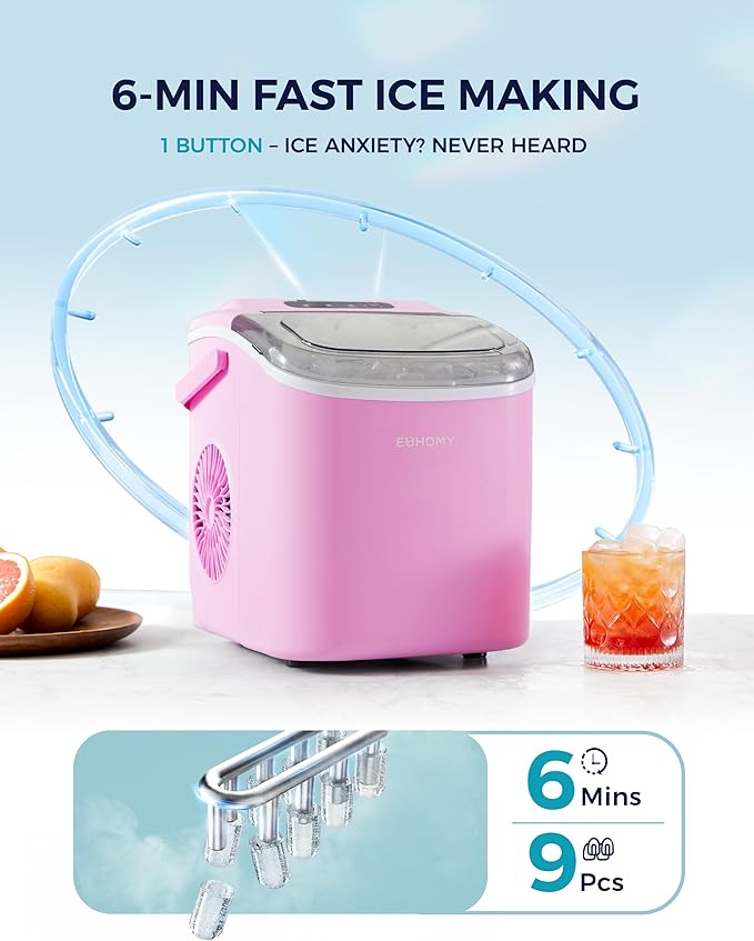 EUHOMY Countertop Ice Maker Machine - Image 3