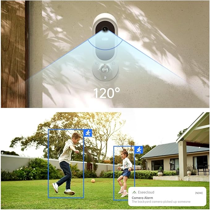 Security Cameras Wireless Outdoor, 2K Battery Powered WiFi Camera - Image 6