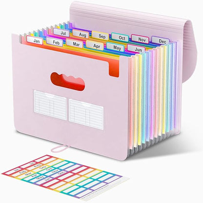 ThinkTex Accordion File Organizer, 12 by ThinkTex