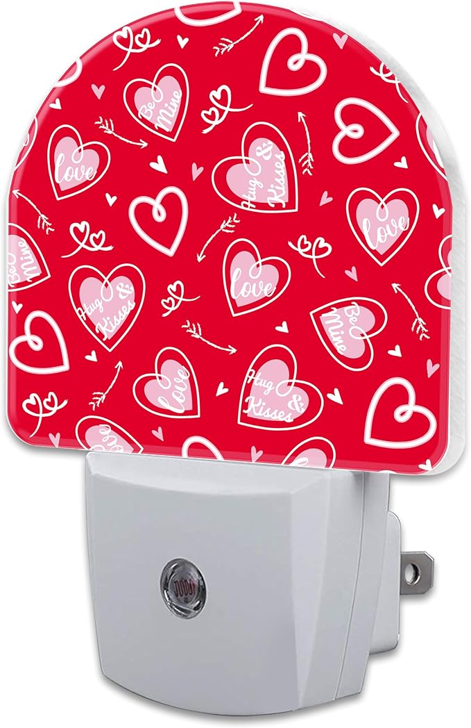 sndheke Valentine's Day Love Words and Arrow Night Light by sndheke