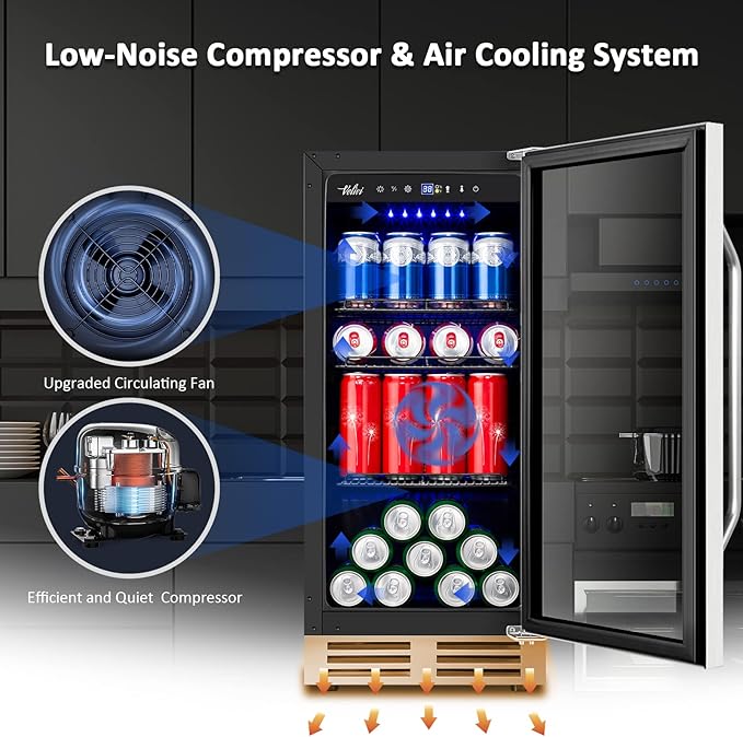 15 Inch Beverage Refrigerator and Cooler - Image 2