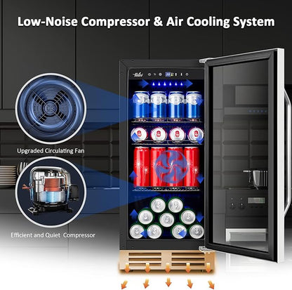 15 Inch Beverage Refrigerator and Cooler - Image 2