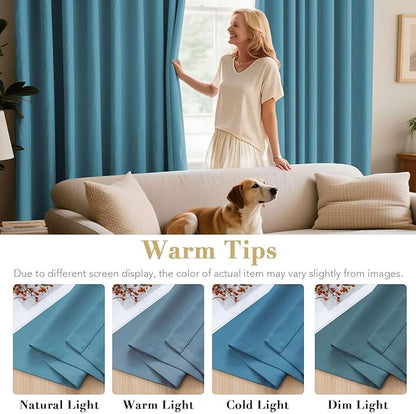 H.VERSAILTEX Blackout Window Treatment Curtains/Panels, Thermal Insulated Room - Image 5