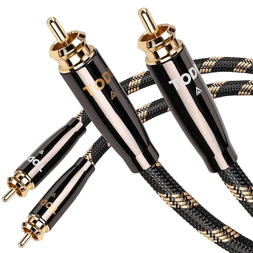 TODN Audiophile RCA Cables by TODNAudio