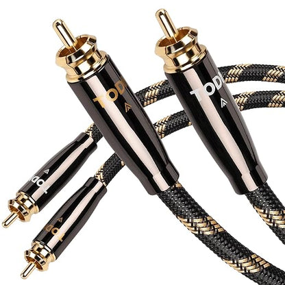 TODN Audiophile RCA Cables by TODNAudio