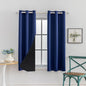 Anytime 100% Blackout Curtain 2 Panels Set, Thermal Insulated Window Drapes by Anytime