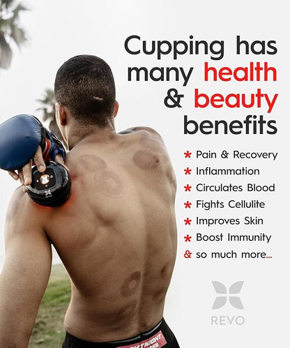 REVO The Original 4-in-1 Smart Cupping Therapy Massager, Muscle Soreness - Image 4