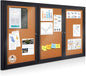 Enclosed Bulletin Board Outdoor Noticeboard by EVERSUPPLY
