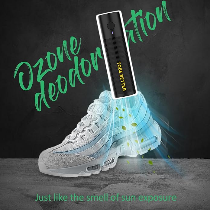 Shoe Deodorizer Rechargeable Ozone Tech Eliminates Odors in All Footwear - Image 6
