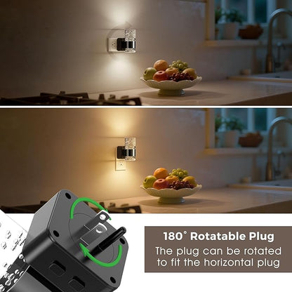 L LOHAS LED Night Lights Plug into Wall, Dimmable Night Light - Image 6
