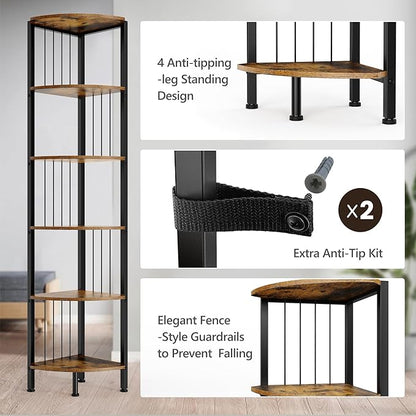 MonaSixy 6 Tier Corner Shelf - Image 7