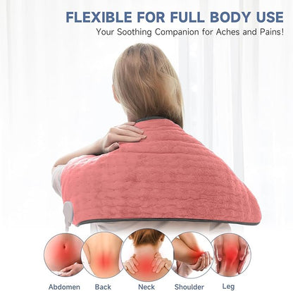 Portable Heating Pad for Back Pain, Travel Electric Heat Pad - Image 6