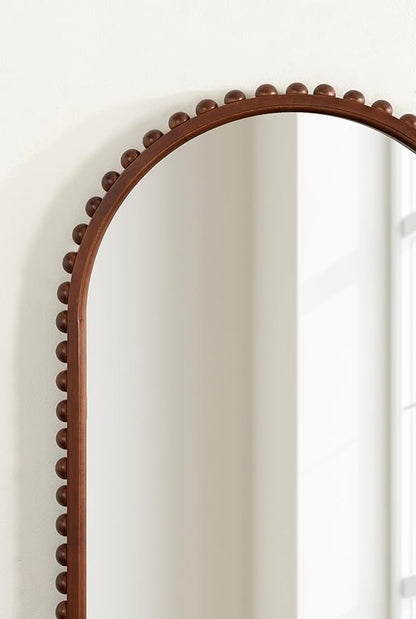 Kate and Laurel Beadbrook Modern Beaded Arched Mirror - Image 6