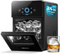 EUHOMY 2.4" Ice Ball Maker Countertop, Self-Cleaning Sphere Ice Maker Machine by EUHOMY