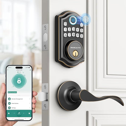 DS10 Pro Keyless Entry Door Lock by AKAGEAR