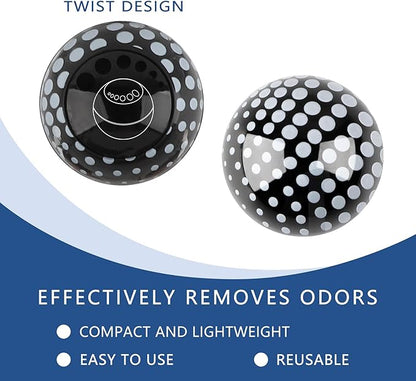 Knixmax Sneaker Deodorizer Shoe Freshener Balls, Gym Bags Lockers Car Air - Image 2