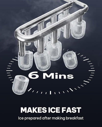 Silonn Ice Maker Countertop, Portable Ice Machine - Image 2