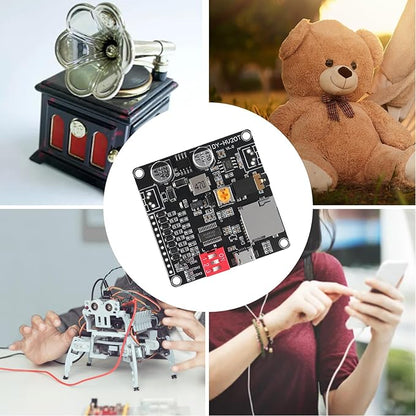 AITIAO 2PCS 20W Voice Playback Module MP3 Music Player DC 6-35V 12V/24V Sound - Image 8