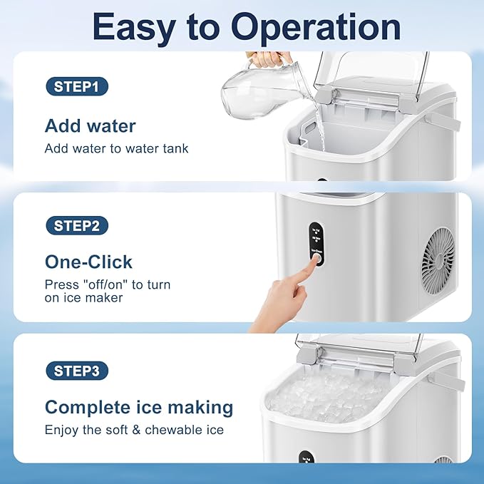 ZAFRO Portable Ice Maker Countertop - Image 6