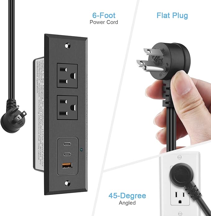 CCCEI Recessed Power Strip - Image 5