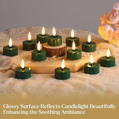 Eywamage Green Christmas LED Tealights - Image 7