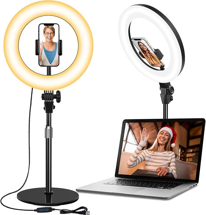 Desk Ring Light with Stand by Yarrashop