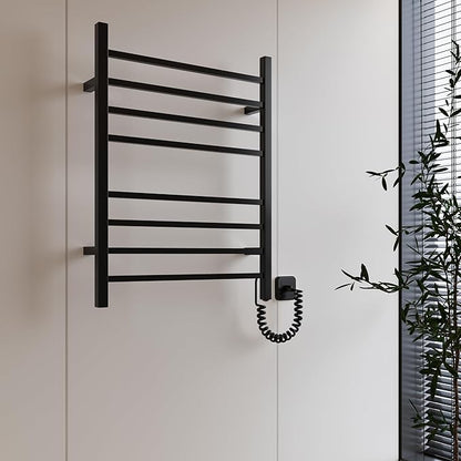 HEATGENE Towel Warmer, Heated Towel Warmer Rack, Wall-Mounted Hardwired/Plug-in - Image 7