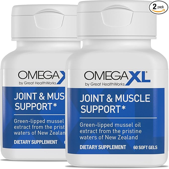 OmegaXL Joint Support Supplement by GreatHealthWorks
