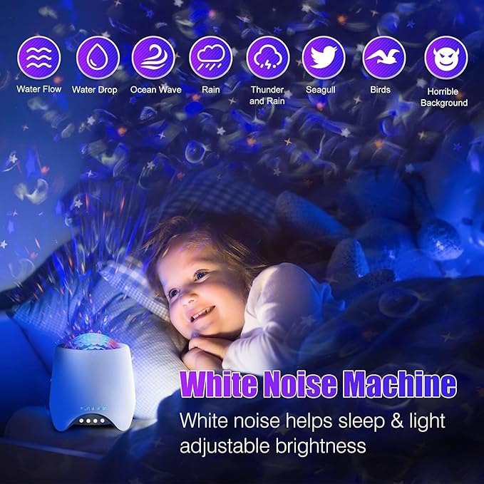 Flyinwe Hoom Decor Star Projector, Galaxy Projector - Image 2