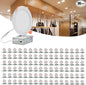 MKUJOO 96 Pack 4 Inch Ultra-Thin LED Recessed Ceiling Light by MKUJOO