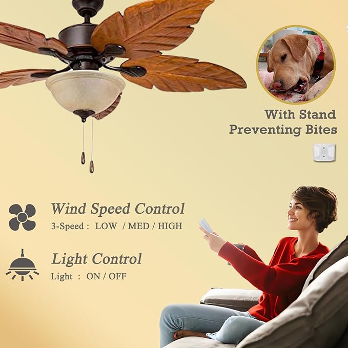 Universal Ceiling Fan Remote Control Kit Replacement - Image 2
