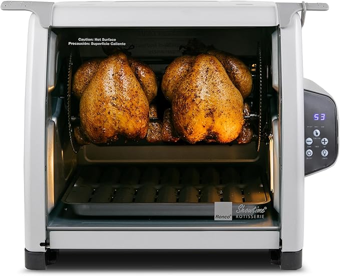 Ronco 6000 Platinum Series Rotisserie Oven, Digital Display, 12-Pound Capacity by Ronco