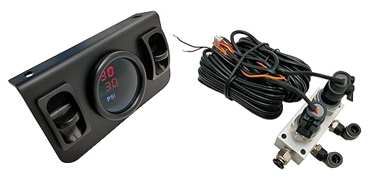 in Cab Dual Air Gauge Control Kit by Lhfacc