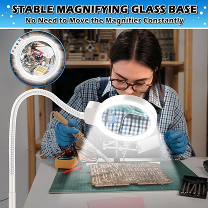 30X 10X Large Floor Magnifying Glass - Image 3