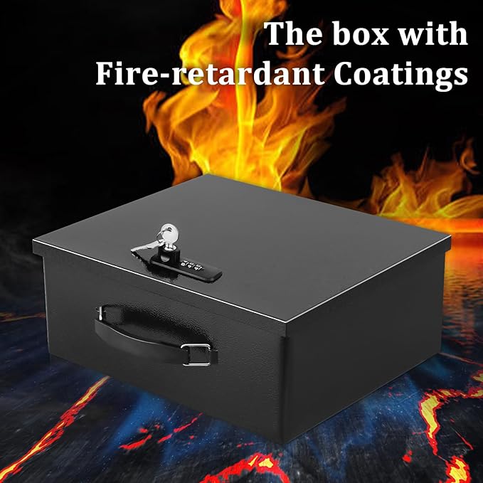 Dalmbox Portable Metal Safe Box - Image 7