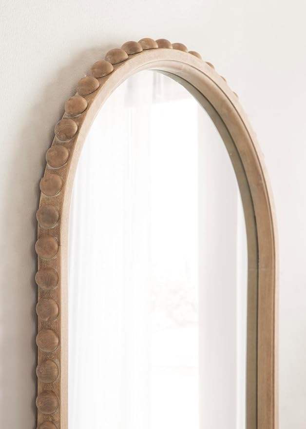 Kate and Laurel Beadbrook Modern Beaded Arched Mirror - Image 6