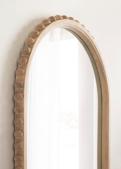 Kate and Laurel Beadbrook Modern Beaded Arched Mirror - Image 6