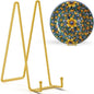 TR-LIFE 14 Inch Gold Metal Plate Stand by TR-LIFE