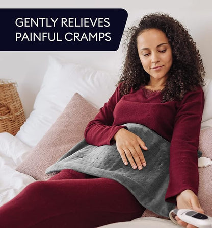 GENIANI Electric Heating Pad for Back Pain & Cramps Relief, Electric Throw - Image 9