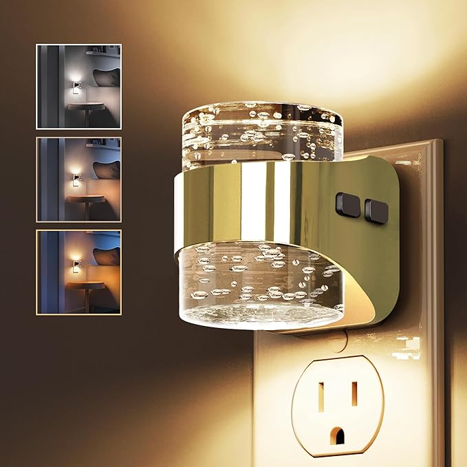 L LOHAS LED 3CCT Night Lights Plug into Wall, 3000K/4000k/5000K Adjustable by LLOHASLED